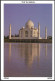 Mahatma Gandhi 2v Rs 2 & 1v Re 1, Shyam Lal Gupt,Taj Mahal, Architecture,1997 Postcard ,India To Germany(**) Inde Indien - Covers & Documents