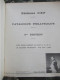 Catalogue Philatelique Edts CEF - Stempel