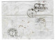 1844 - Letter From Copenhague To Marseille - T.T.R.4 +" Fr.Hb " + DANEMARCK / PAR HAMBOURG - ...-1851 Préphilatélie