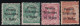 Serie 4 Valori Serie Completa Sass 3 MNH**/ MLH* E Usato - Trentino