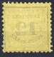 BADEN 1862, SEPARATE MNH PORTO STAMP With MiNo 3 Without GLUE - Ungebraucht