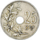 Monnaie, Belgique, 25 Centimes, 1921 - 25 Cents