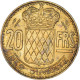 Monnaie, Monaco, 20 Francs, Vingt, 1951 - 1949-1956 Anciens Francs