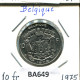 10 FRANCS 1975 Französisch Text BELGIEN BELGIUM Münze #BA649.D - 10 Frank