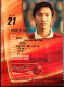 COCACOLA FIFA 2002 WOLRD CUP FOOTBALL CARDS OF CHINESE TEAM- QUI BO, ALMOST PERFECT CONDITION. ORIGINAL - Autres & Non Classés