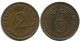 2 REICHSPFENNIG 1937 A DEUTSCHLAND Münze GERMANY #AD855.9.D - 2 Rentenpfennig & 2 Reichspfennig