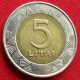 Lithuania 5 Litai  2009 Lituanie Litouwen Litauen W ºº - Lituanie