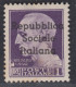 ITALY - 1944 R.S.I. - TERAMO Em. Locale  N.8  Cat. 350 Euro - Linguellato - MH* RARO - Ortsausgaben/Autonome A.