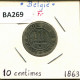 10 CENTIMES 1863 FRENCH Text BELGIQUE BELGIUM Pièce #BA269.F - 10 Centimes