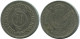 ½ DIRHAM / 50 FILS 1962 JORDAN Coin #AP067.U - Jordanien