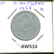 2 DM 1957 A DDR EAST DEUTSCHLAND Münze GERMANY #AW514.D - 2 Mark