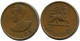 10 SANTEEM 1936-1944 ETHIOPIA Coin #AX568.U - Ethiopie