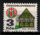 Tchécoslovaquie 1972 Mi 2080 (Yv 1920), Varieté Position 2/1, Obliteré - Variétés Et Curiosités