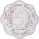 Monnaie, Etats Des Caraibes Orientales, 5 Cents, 1981 - Caraïbes Orientales (Etats Des)