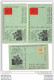 Ensemble 11 Cartes Exposition Philatelique Saumur 1953 Avec Timbres De Greve - Sonstige & Ohne Zuordnung