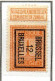 Préo Typo  BRUXELLES 12 - Typo Precancels 1912-14 (Lion)