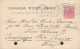 Canada Postal Stationery Ganzsache Entier 2c. GV. HAMILTON Ontario 1921 RIO DE JANEIRO Brazil SCARCE Destination !! - 1903-1954 Reyes
