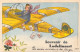 BELGIQUE - Lodelinsart - Souvenir De Lodelinsart - Un Avion Survolant La Plage!! - Carte Postale Ancienne - Andere & Zonder Classificatie