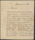 Précurseur - LAC Datée De ? (Origine à Déterminée, 1826) + Obl Linéaire HOEI, Port "4" > Fontaine-l'évêque - 1621-1713 (Pays-Bas Espagnols)