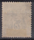 PORT LAGOS : 1P SUR 25c NOIR S ROSE N° 4 OBLITERATION BLEUE PERLEE LEGERE - Used Stamps