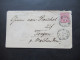 AD NDP 1869 GA Umschlag 1 Groschen Auf Umschlag Von Preußen U 36  Stempel K2 Landsberg ADW - Postal  Stationery
