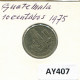 10 CENTAVOS 1975 GUATEMALA Münze #AY407.D - Guatemala