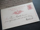 Italien 1890 Ganzsache / Doppelkarte P 19 Stempel Torino - Genova - Stamped Stationery