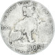 Monnaie, Belgique, Leopold II, 50 Centimes, 1901, Bruxelles, TB+, Argent, KM:50 - 50 Centimes