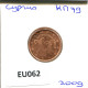 2 EURO CENTS 2009 CHIPRE CYPRUS Moneda #EU062.E - Chipre