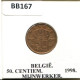 50 CENTIMES 1998 DUTCH Text BELGIEN BELGIUM Münze #BB167.D - 50 Cent