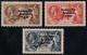 1935 Re-engraved Set SG 99-101, Hib. T75-77, Sc. 93-95, Suberb U/m (MNH), With New Certificate. - Neufs