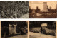 FUNERALS CEMETERIES MOSTLY MILITARY, 92 Old Postcards Mostly Pre-1950 (L6215) - Collections & Lots