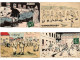 Delcampe - MILITARY HUMOR, 300 Old Postcards Mostly Pre-1950 (L6201) - Collezioni E Lotti