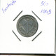50 FRANCS 1943 FRANCIA FRANCE Moneda #AP016.E - Andere & Zonder Classificatie