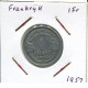 1 FRANC 1957 B FRANCIA FRANCE Moneda #AM555.E - 1 Franc