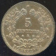 5 Centimes CERES 1871 A ( SPL ) - 1870-1871 Gouvernement De La Défense Nationale