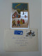 D195118  Cover  Sweden Sverige - Ca 1993  With IPP Card - Flute - Stamp Melanitta Fusca - Smoky Duck - Brieven En Documenten