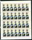 Russia 1965  Mi 3138-40  MNH **  Sheets - Feuilles Complètes