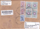 COAT OF ARMS, FINE STAMPS ON REGISTERED COVER, 2020, RUSSIA - Cartas & Documentos