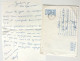 #77 Traveled Envelope And Letter Cirillic Manuscript Bulgaria 1983 - Local Mail - Brieven En Documenten