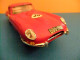 Delcampe - SCALEXTRIC EXIN JAGUAR E ROJO CON CAJA Y PAPELES ORIGINALES DE 1968 Ref. C34 - Circuits Automobiles