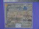 Bulletin D'expédition Colis Postal De 15kgs 1e Zone F N°209 Paquet Filé V. Carlhian Lyon R. De Constantine (Rhône) - Briefe U. Dokumente