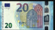 20 EURO "S" S001 ITALIE - ITALIA UNC NUMERI BASSI DRAGHI - 20 Euro