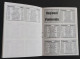 La Liga, Primera Division Season 1990/91, Football  fussball Futebol Soccer Calcio Spain, Booklet 10.4 X 7.8 Cm   SL-1 - Libros