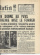 A LA UNE - MONTOIRE 24 Octobre 1940 - Francés