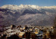 HAUTE-NENDAZ  . VUE SUR LES ALPES BERNOISES  ( SUISSE ) - Nendaz