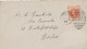 GB 1888 QV Jubilee ½d Vermilion On VF Cover With Barred Duplex-cancel "MERTON / 809" (Merton, Surrey) RARE POSTAGE RATE - Covers & Documents