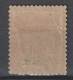 GUYANE - 1892 - YVERT N°38 * MH  - COTE = 30 EUR - Nuevos