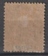 GUYANE - 1892 - YVERT N°38 * MH  - COTE = 30 EUR - Ungebraucht