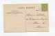 !!! NVELLE CALEDONIE, CPA DE TYPES INDIGENES CACHET DE NOUMEA DE 1905 POUR PARIS - Storia Postale